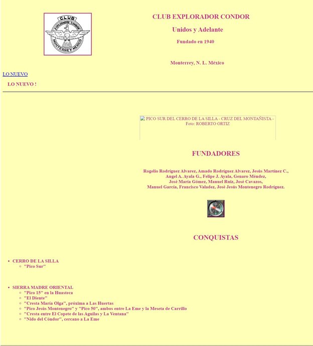 1a Pagina del Condor